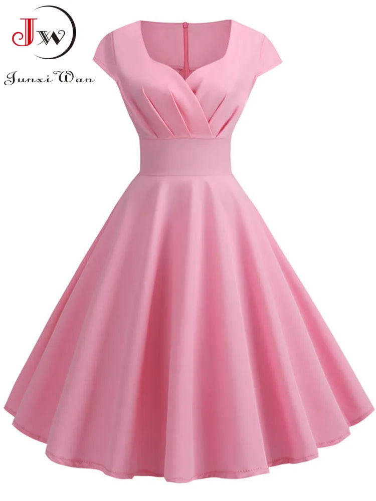 A Feminine and Fanciful Classy Pink Dress