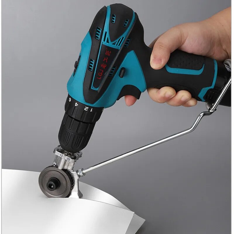 Electric Drill Plate Cutter Adapter Tool